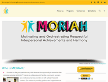 Tablet Screenshot of moriahus.org